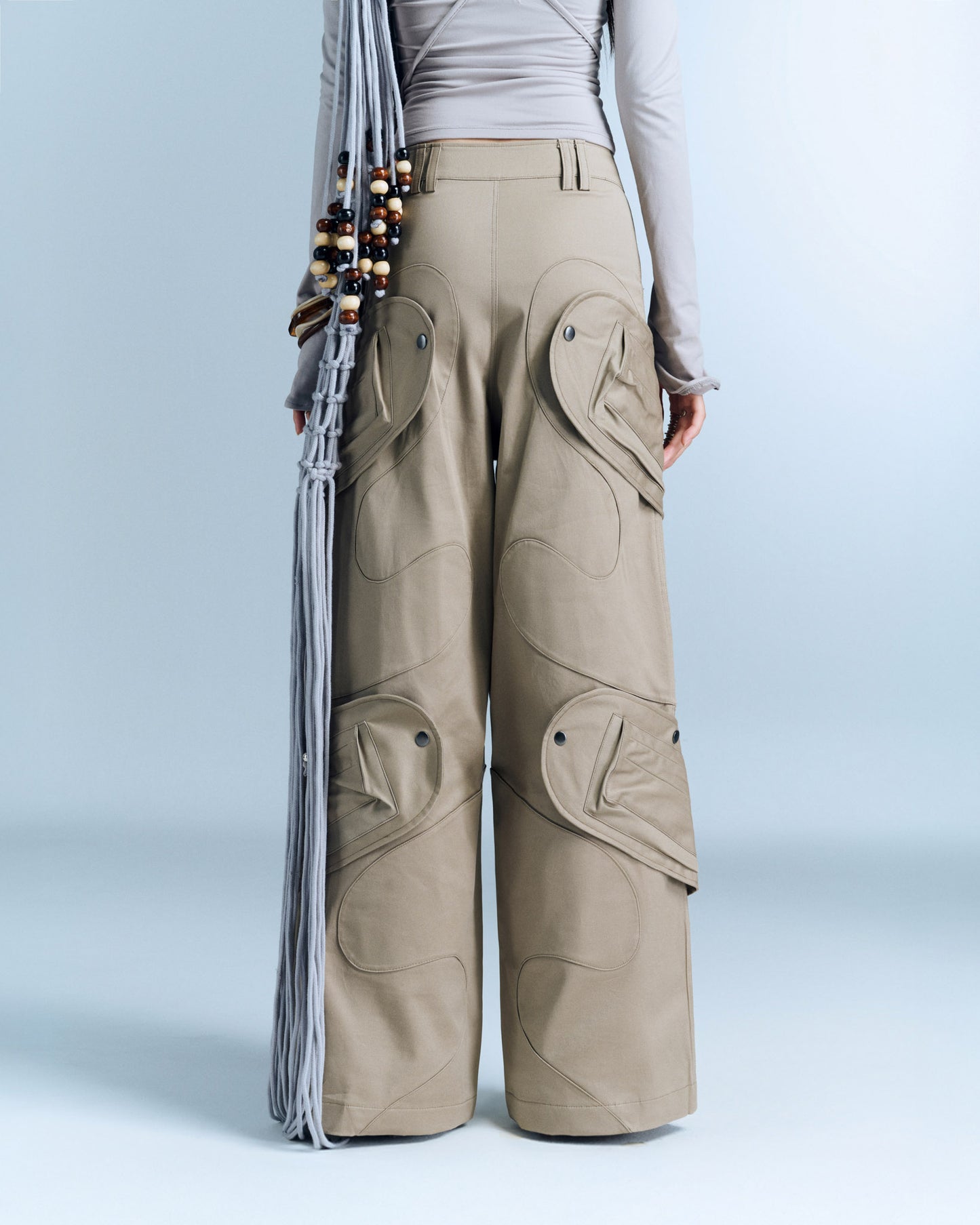 PAISLEY PANTS (BEIGE)