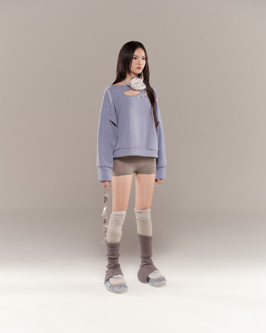 CHARO SWEATER (PURPLE BLUE)