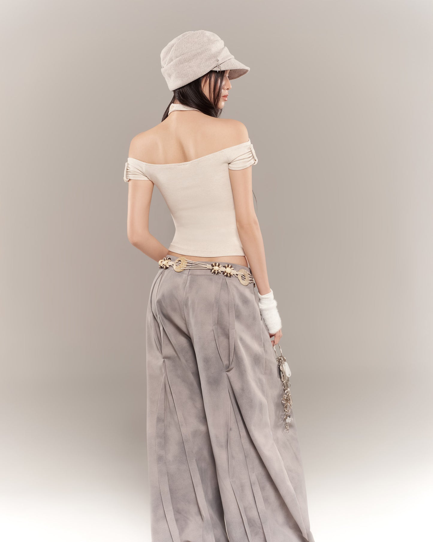 LOBELIA TOP (BEIGE)