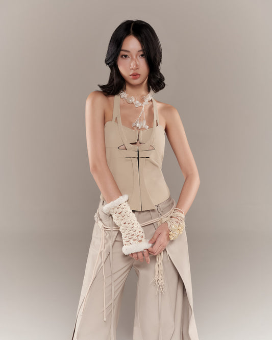 CALYPSO PANTS (GREY BEIGE)