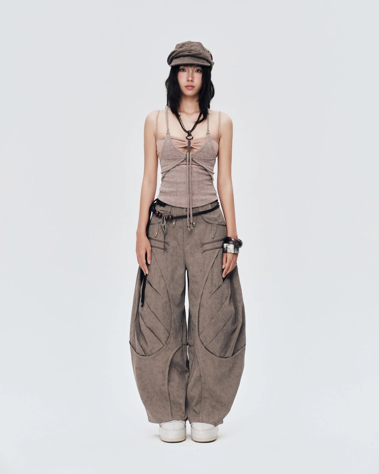 ORVYN PANTS (DARK TAUPE)