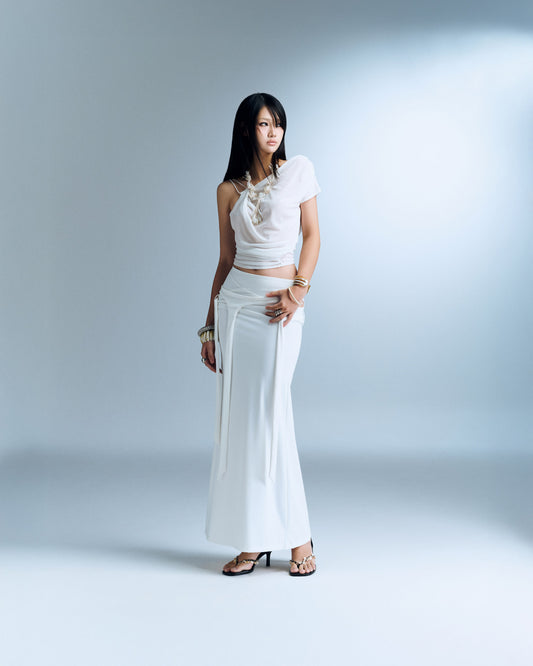 SELWYN SKIRT (WHITE)