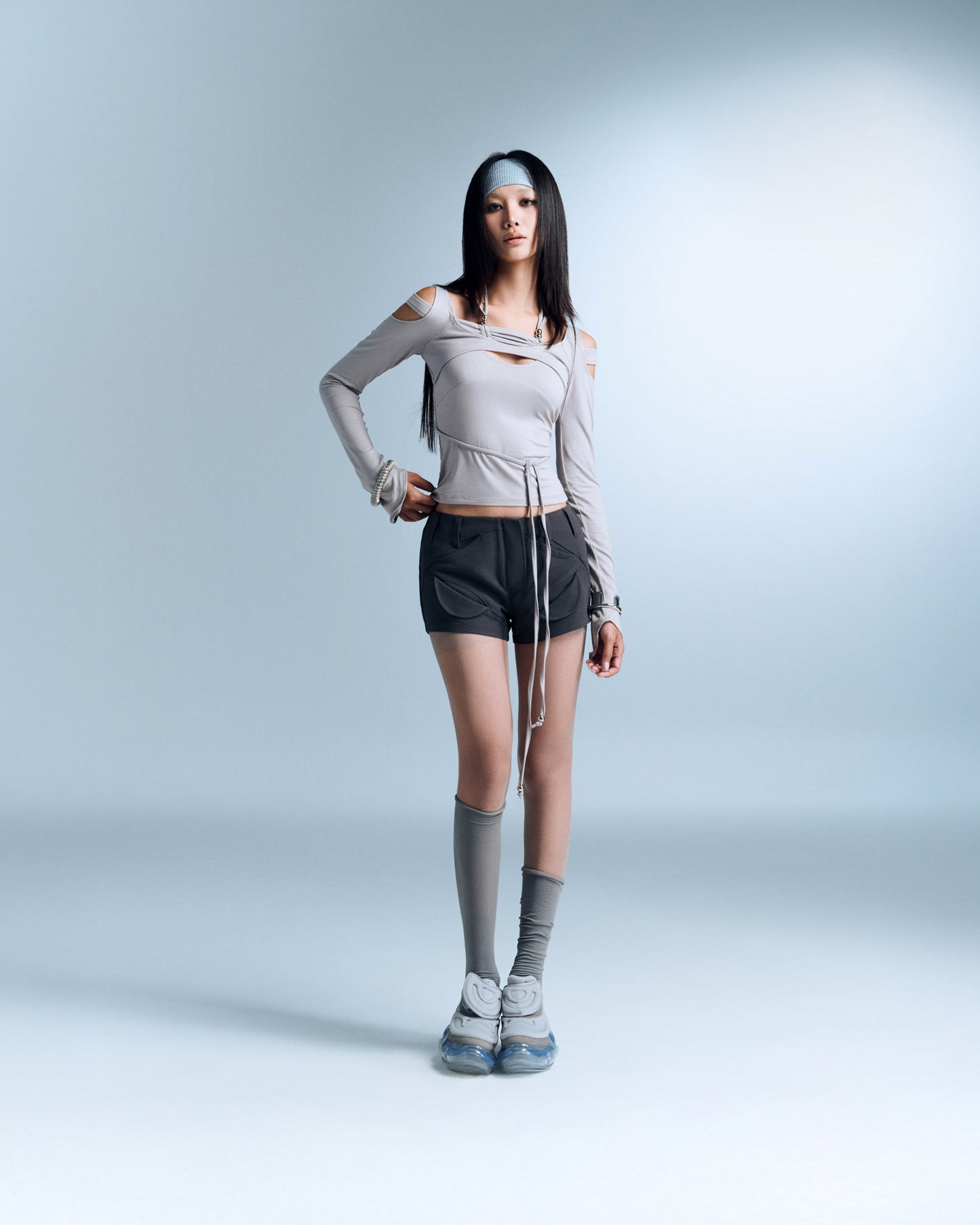 SERAFIN TOP (GREY)