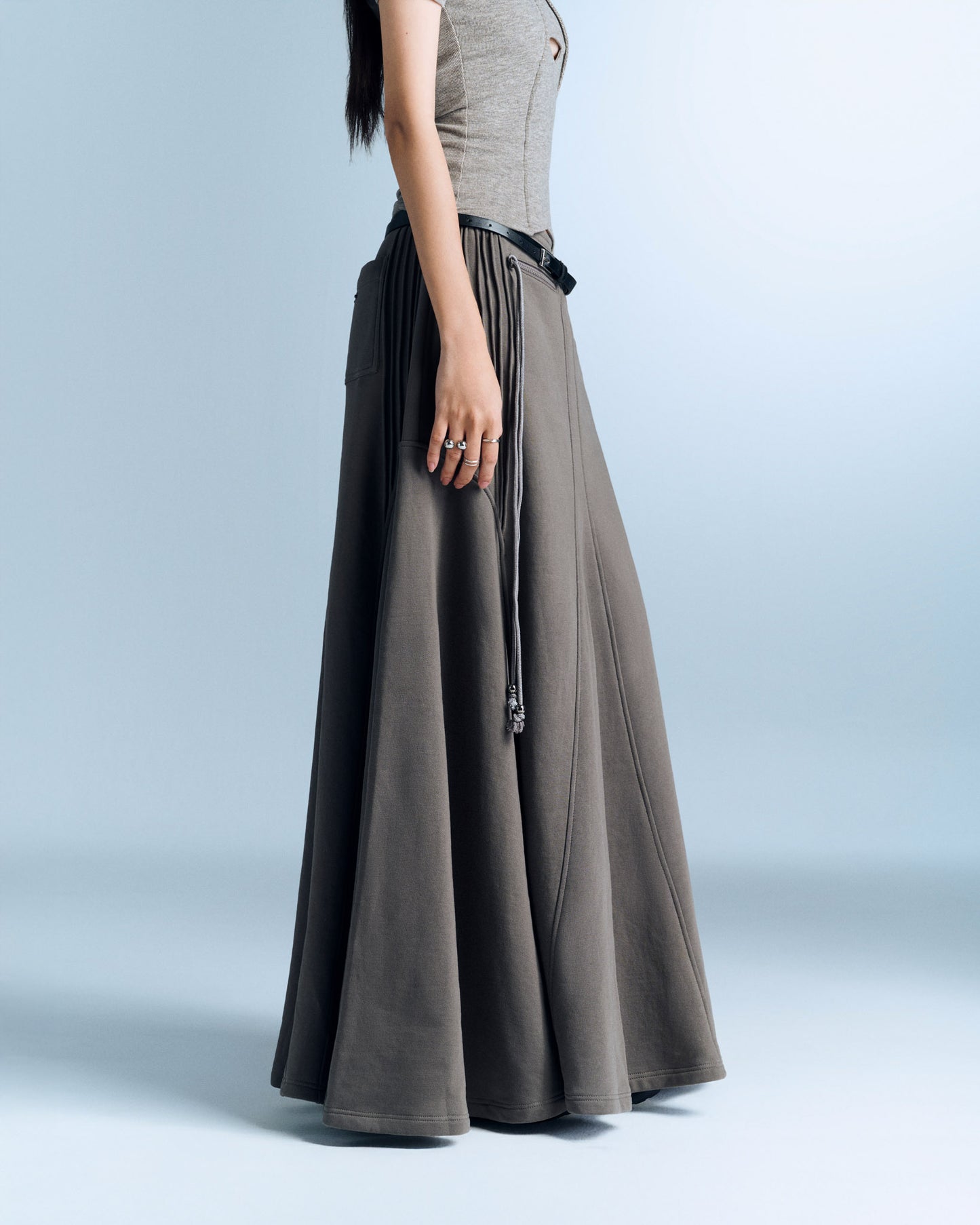 EOLITH SKIRT (GREY)