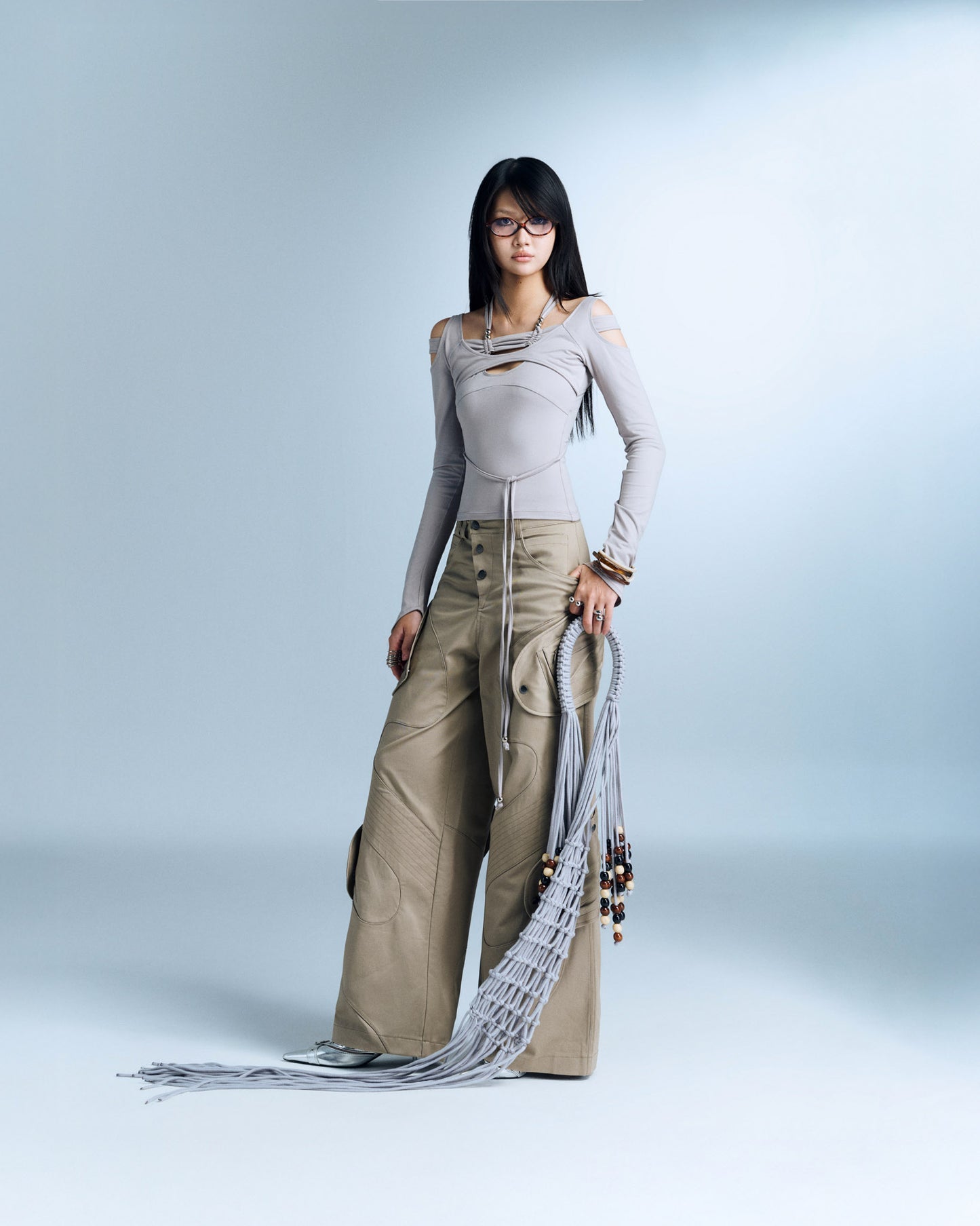 SERAFIN TOP (GREY)