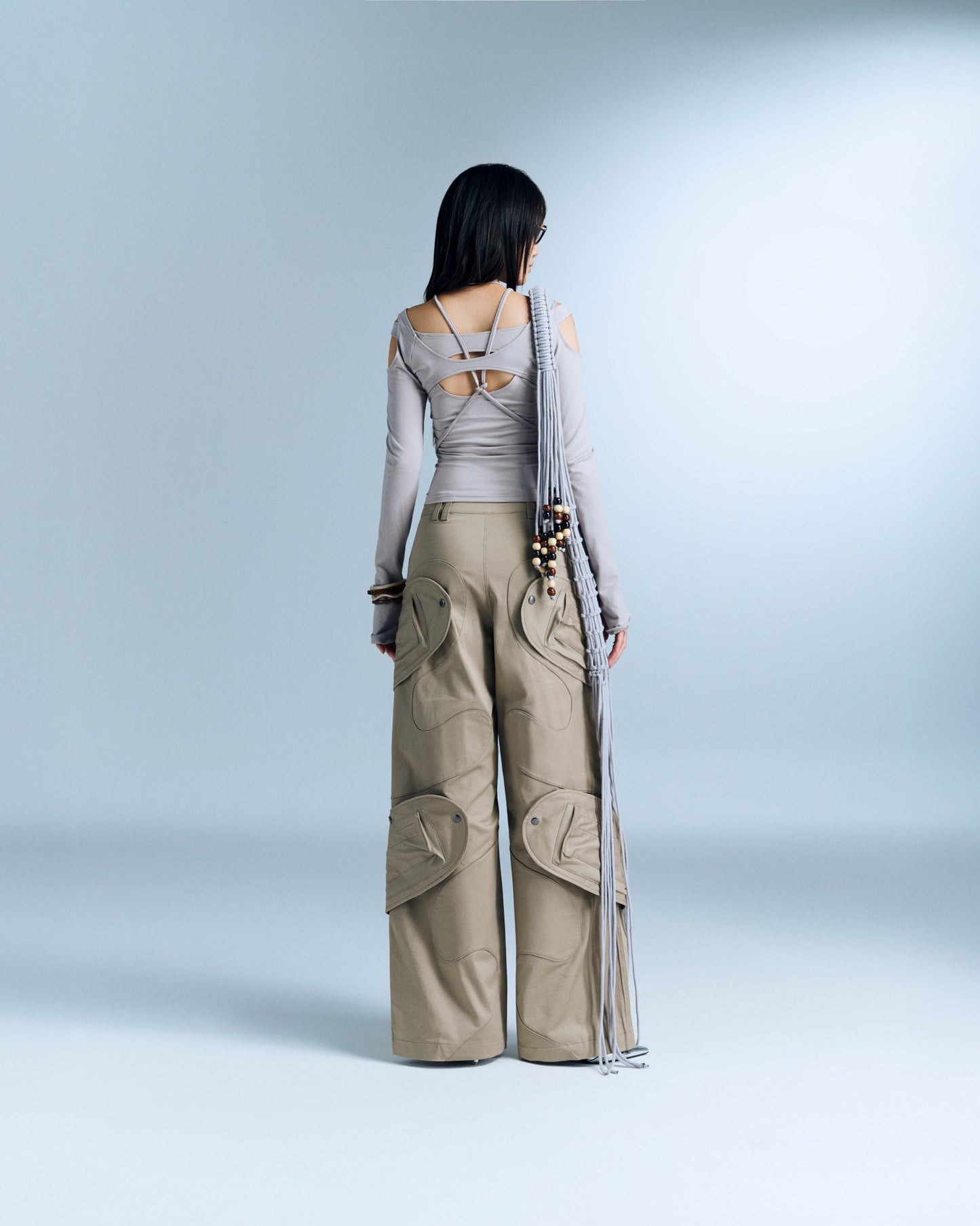 PAISLEY PANTS (BEIGE)