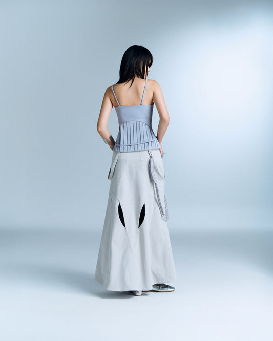 SEAGRAVE SKIRT (GRAY)