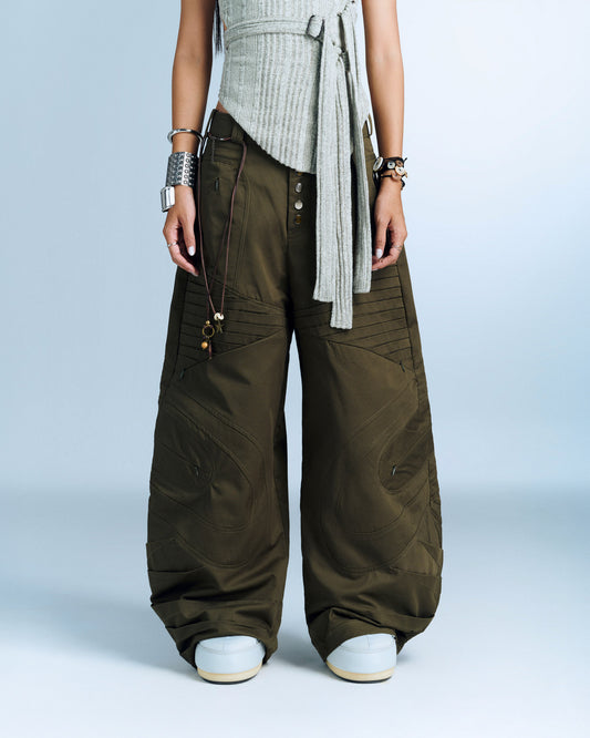 DESMOND PANTS (ARMY GREEN)