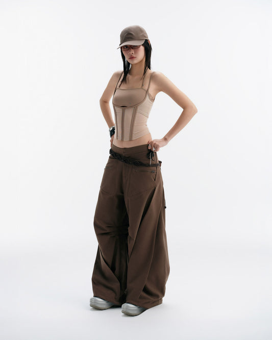 ARCHER PANTS (BROWN)