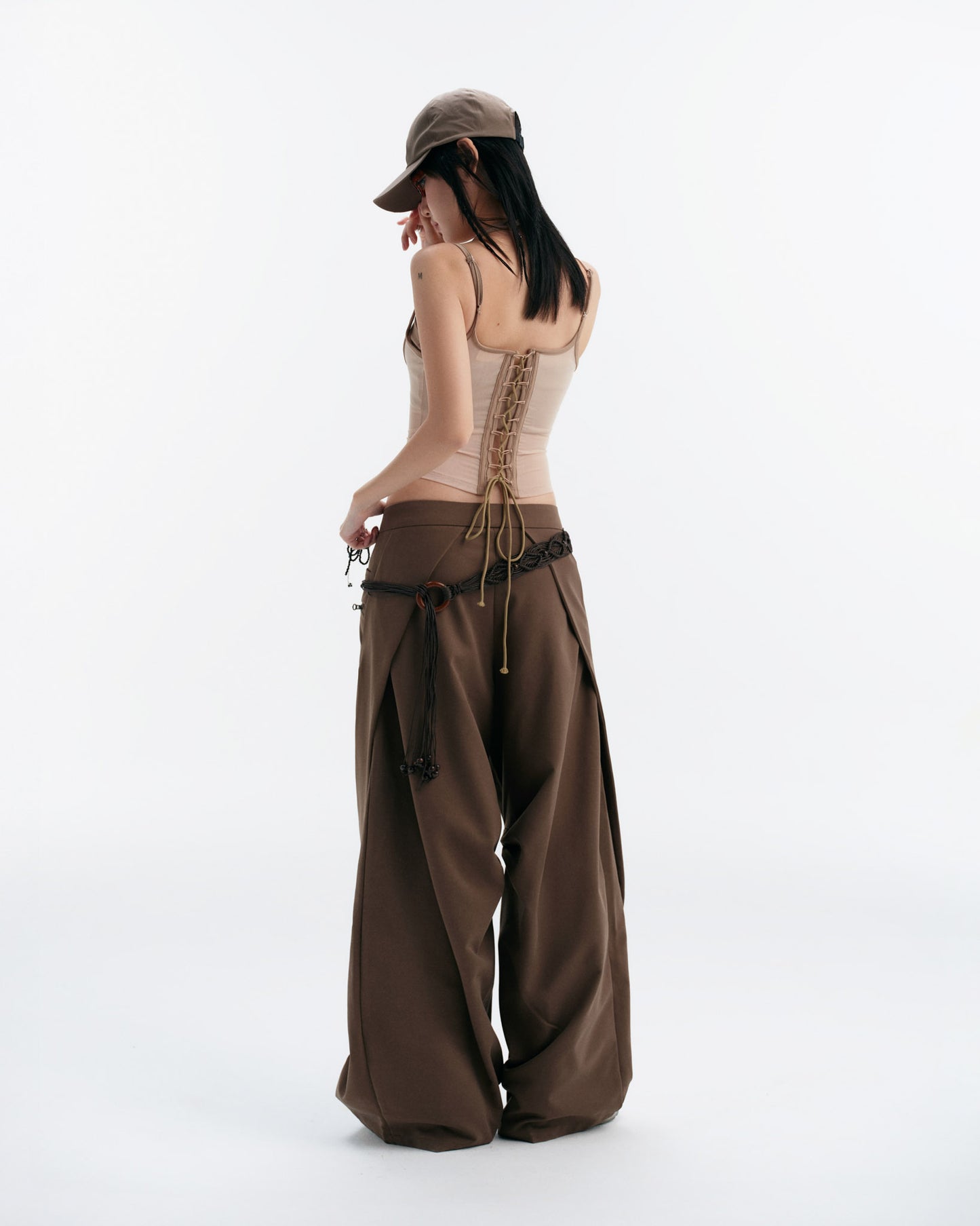 MELIOS MESH TOP (BEIGE)