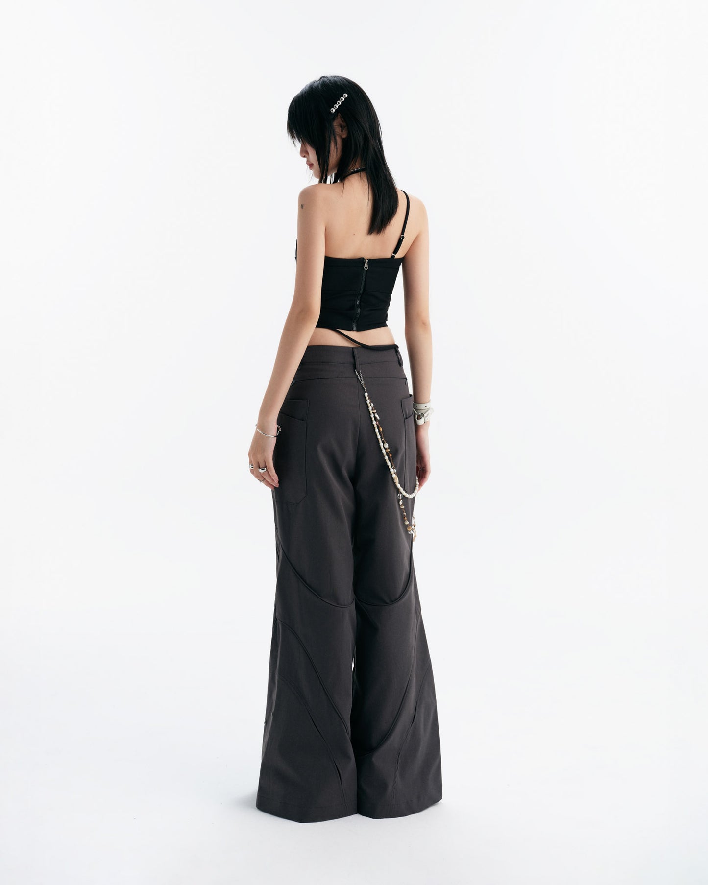 LULLABY HALTER TOP (BLACK)