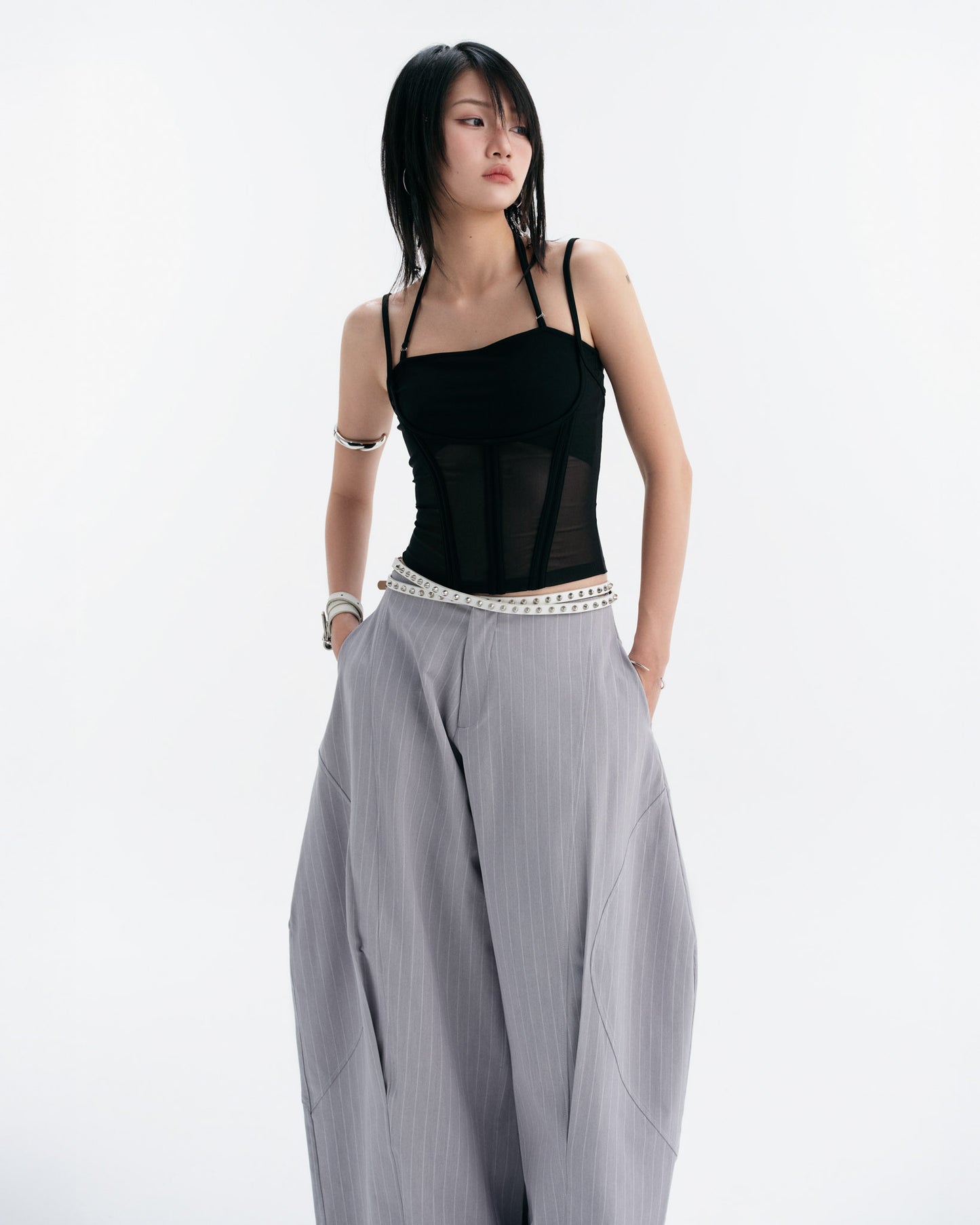 MELIOS MESH TOP (BLACK)
