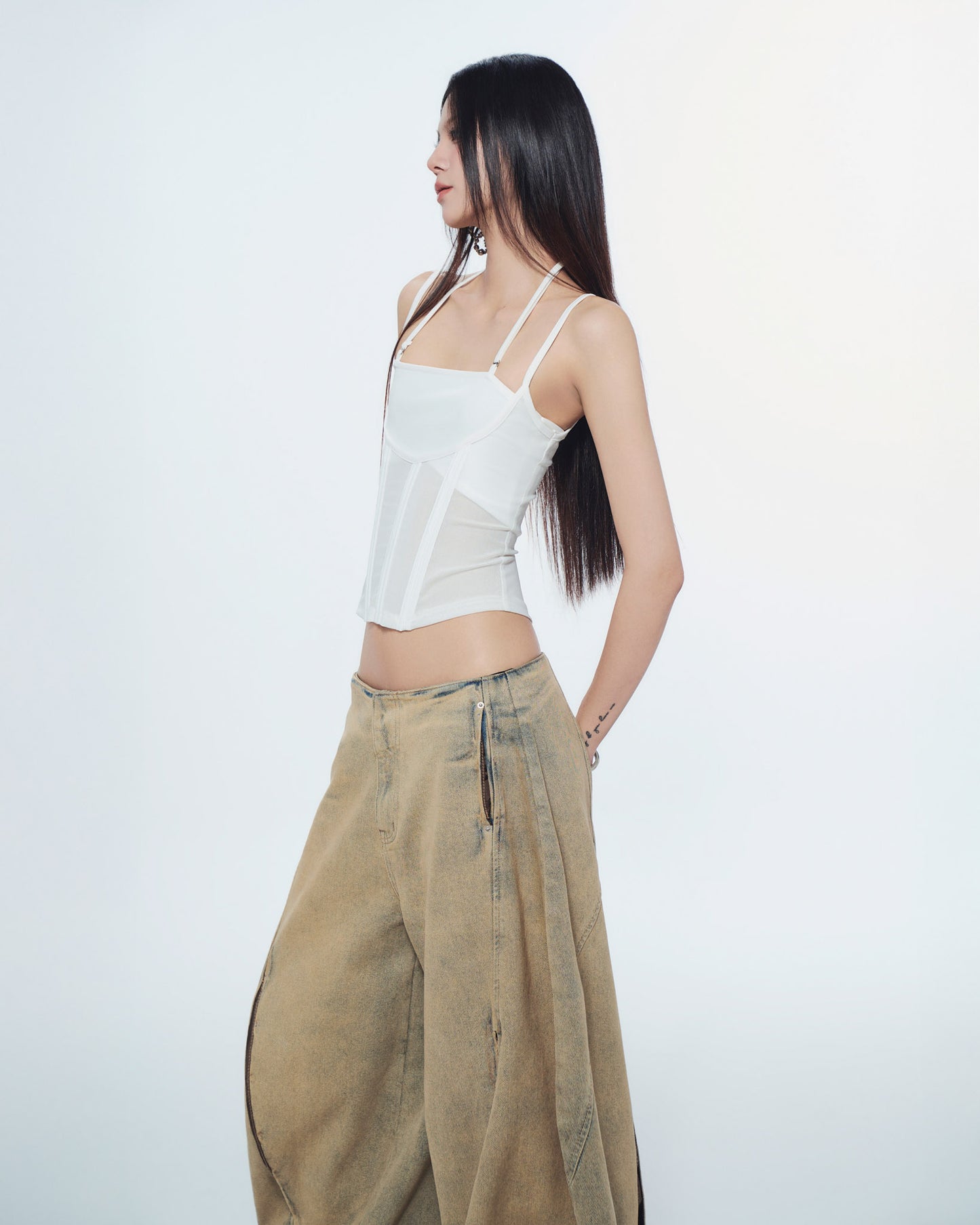 MELIOS MESH TOP (WHITE)