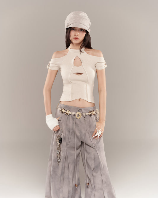 LOBELIA TOP (BEIGE)