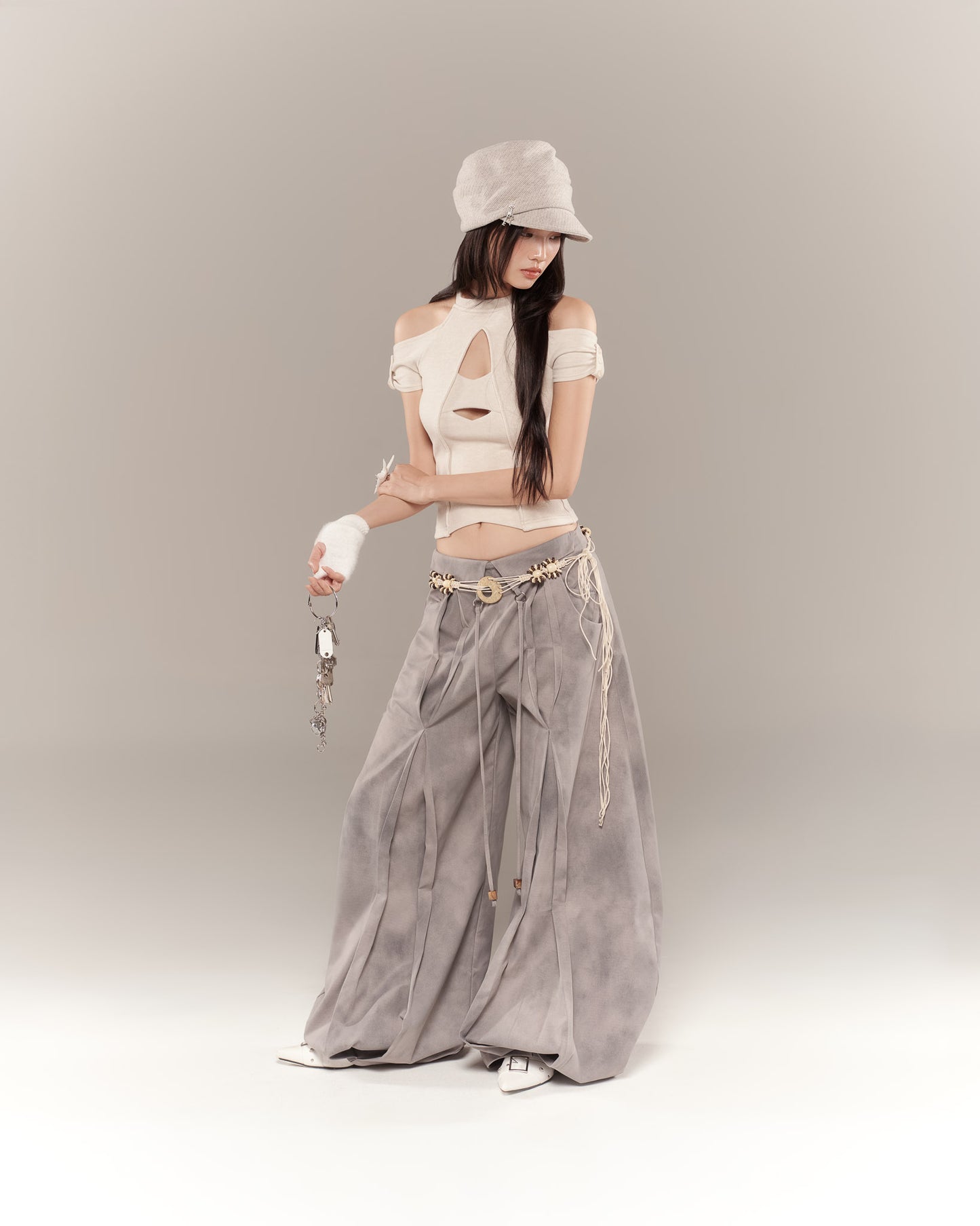 LOBELIA TOP (BEIGE)