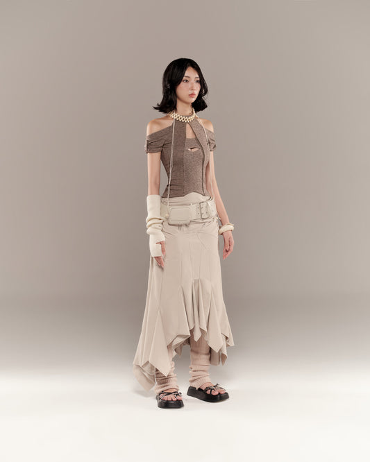 SHANNON SKIRT (BEIGE)