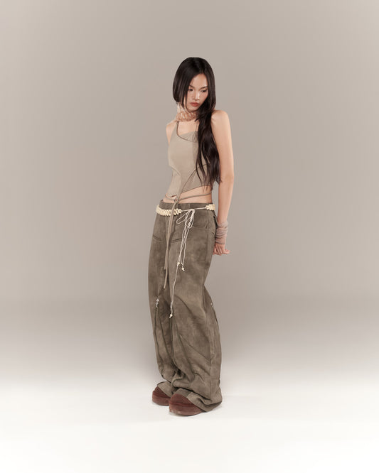 QUENTIN PANTS (DARK GREEN)