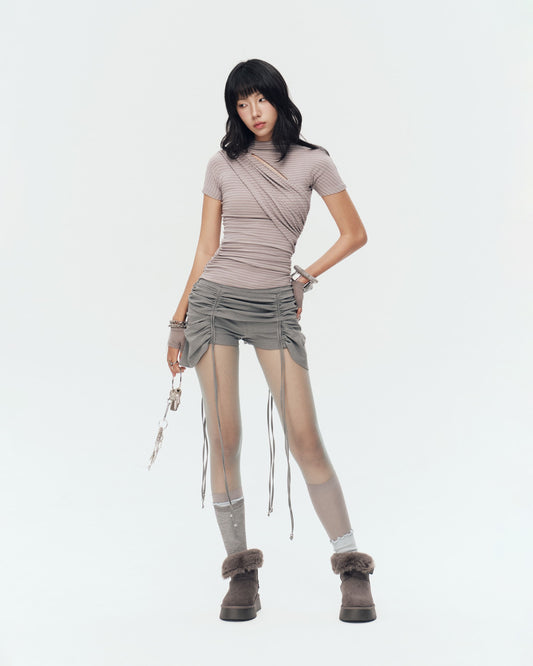MONTY TOP (GREY STRIPES)