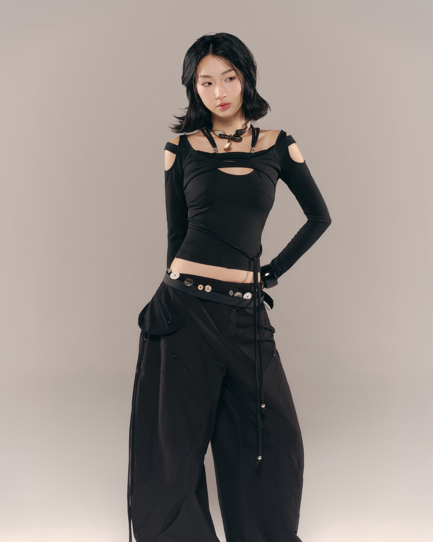 SERAFIN TOP (BLACK)