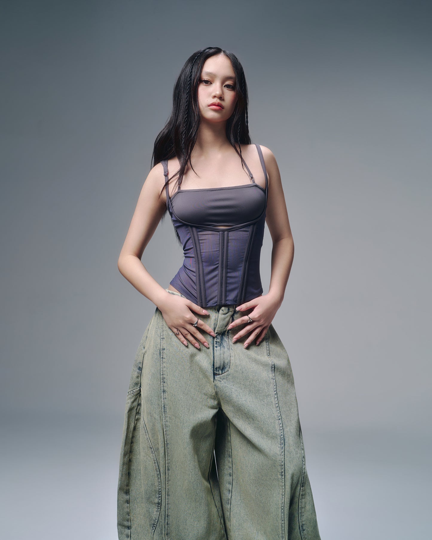 MELIOS MESH TOP (DARK BLUE)