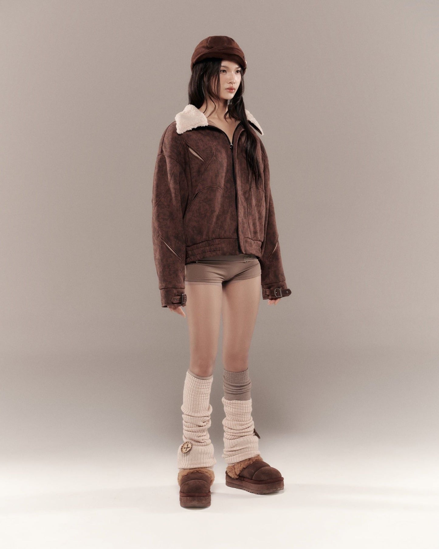 PUNCHY JACKET (BROWN)