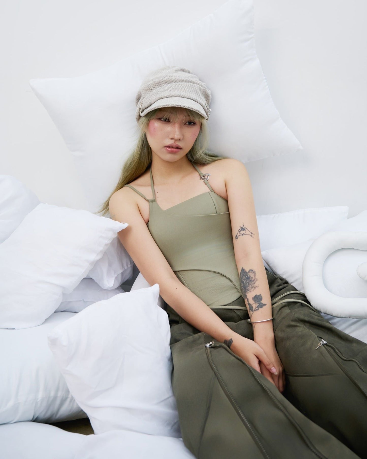 QUENTIN PANTS (DARK GREEN)