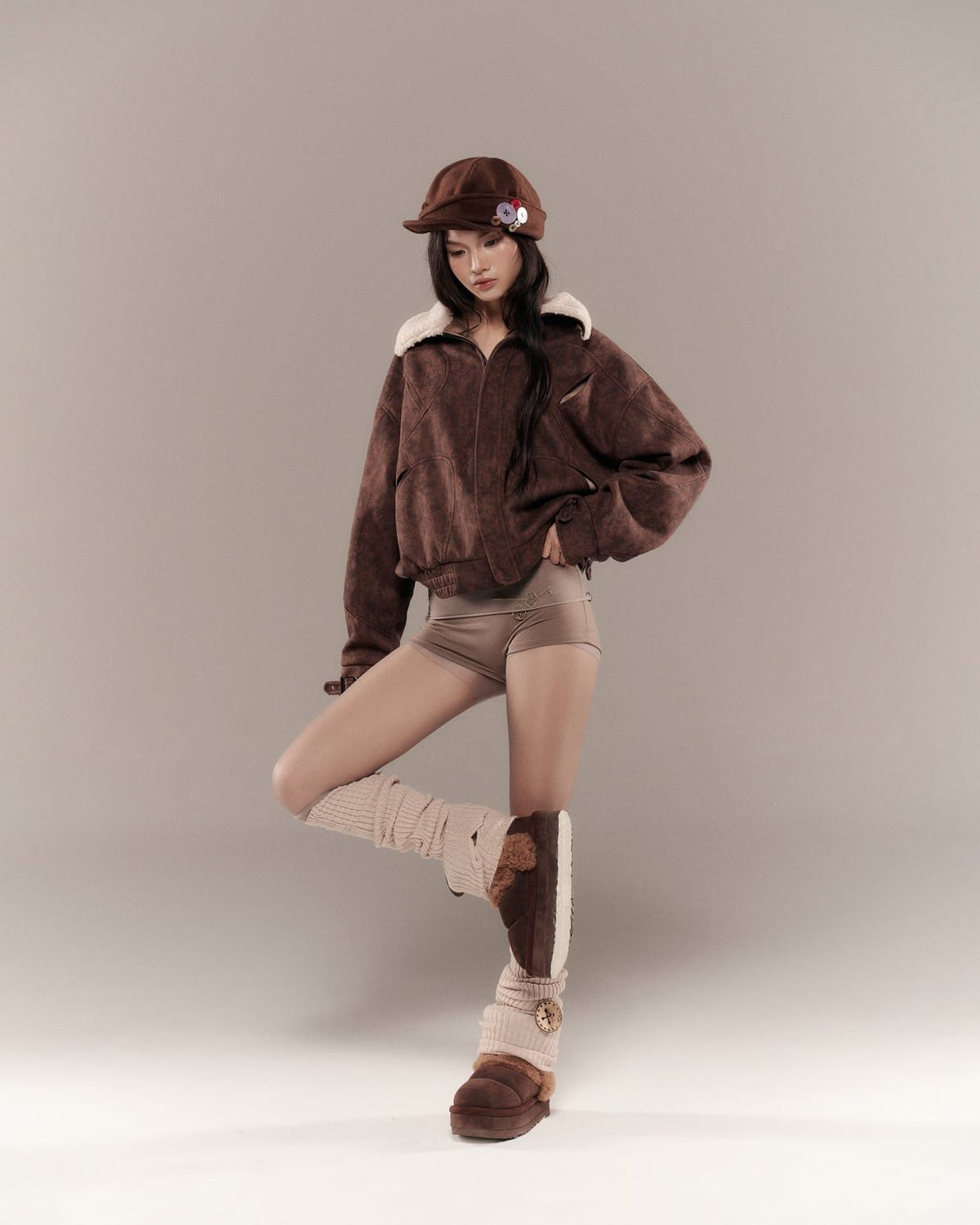 Brown
