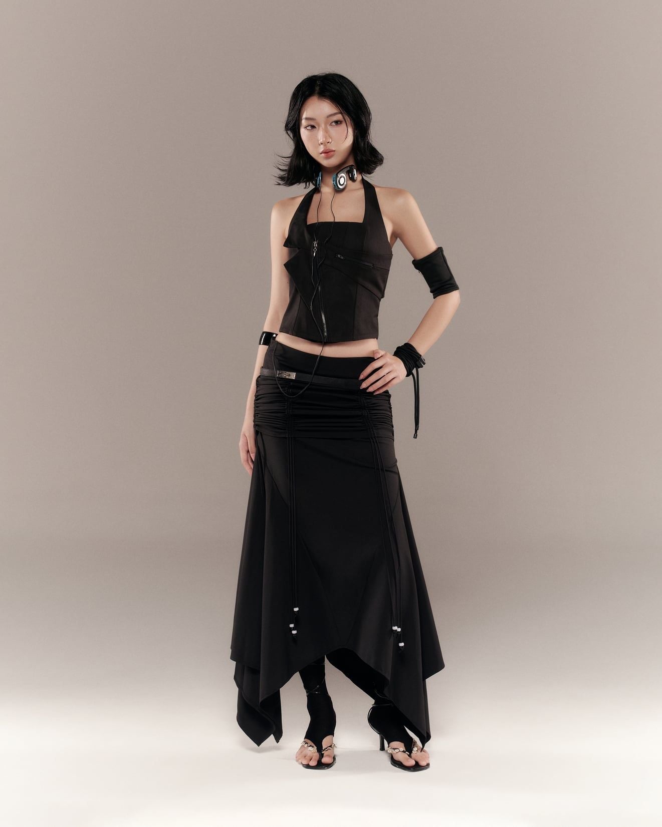BOHEMOND TOP (GREY)