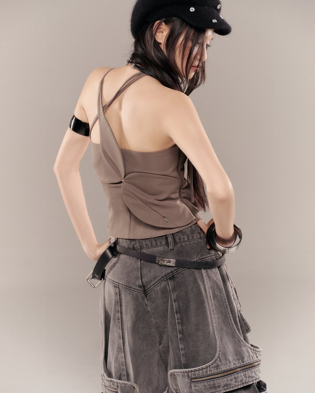 DEMOS TOP (GREY)
