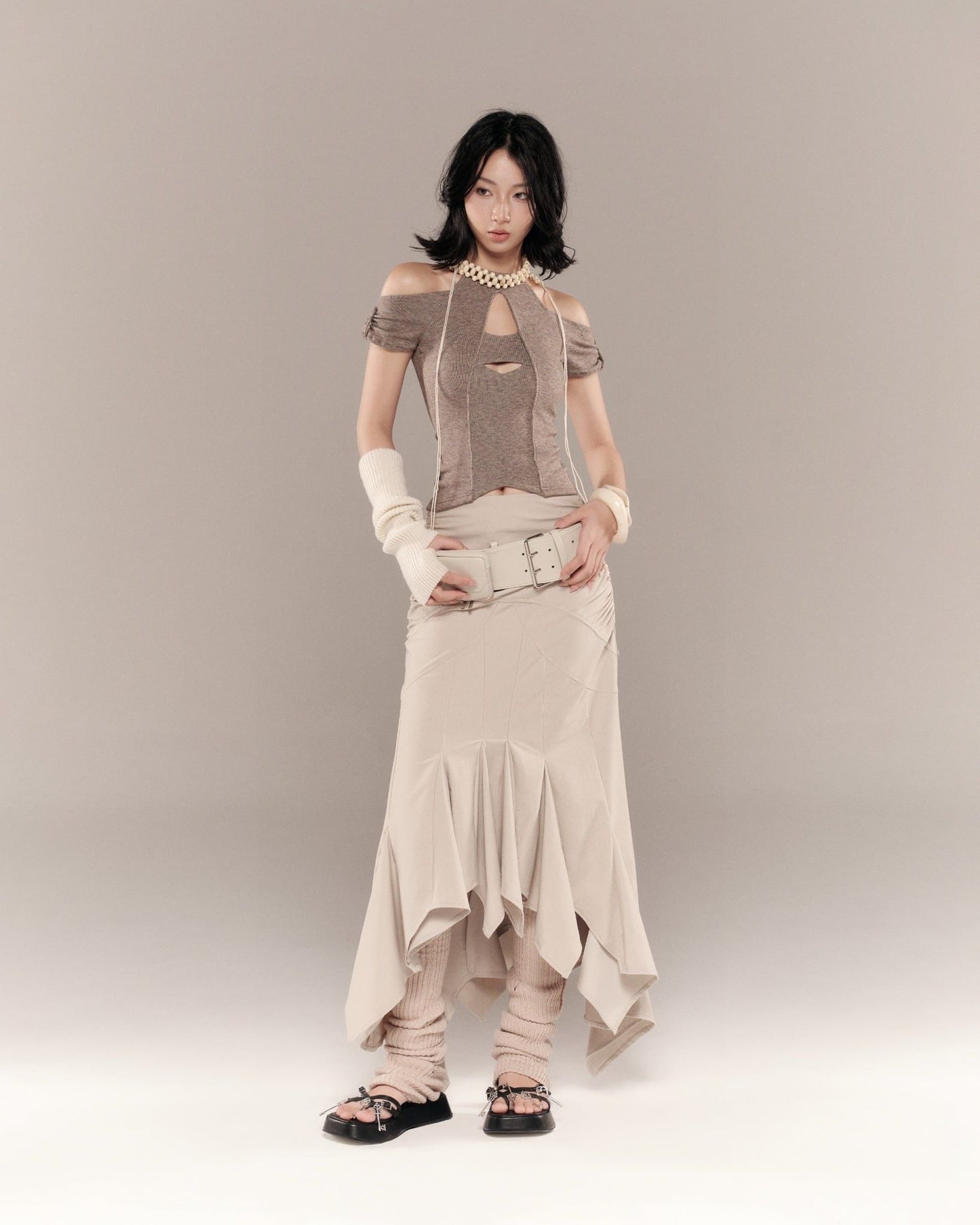 LOBELIA TOP (BROWN)