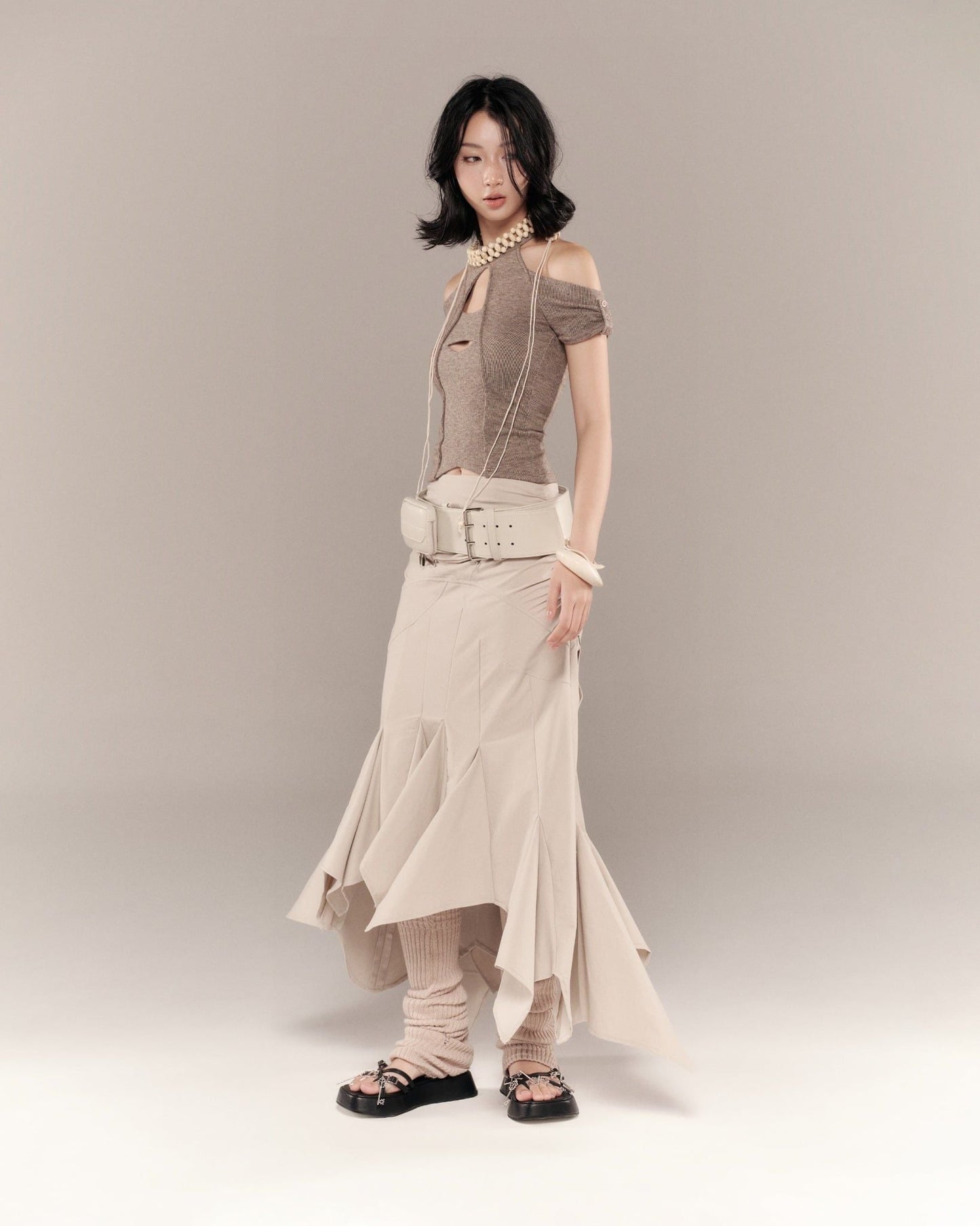 LOBELIA TOP (BROWN)